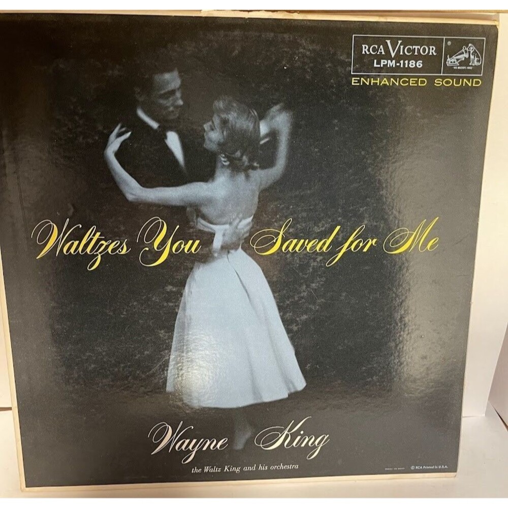 Wayne King Waltzes You Saved for Me LP RCA LPM-1186 Mono